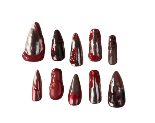 DRACULA press on nails