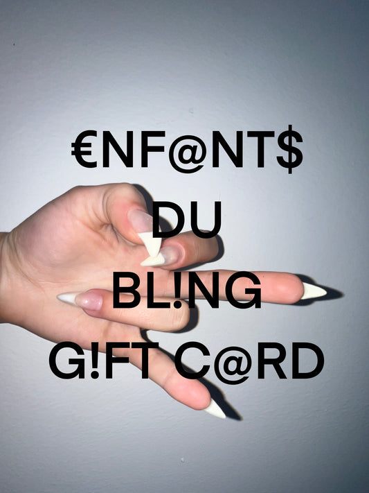 Bling Gift Card